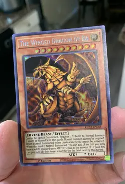 Yugioh The Winged Dragon of Ra Secret Pharaoh's Rare KICO-EN065 NM/M - Image 1