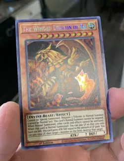 Yugioh The Winged Dragon of Ra Secret Pharaoh's Rare KICO-EN065 NM/M - Image 2