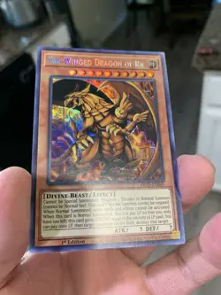 Yugioh The Winged Dragon of Ra Secret Pharaoh's Rare KICO-EN065 NM/M - Image 3
