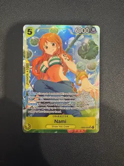 One Piece Card Game Nami SR Alt Art EB03-053 English NM Heroines Edition - Image 1