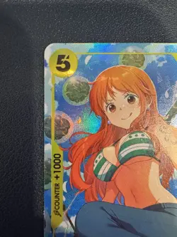 One Piece Card Game Nami SR Alt Art EB03-053 English NM Heroines Edition - Image 3