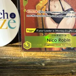 Nico Robin ST29-009 Alternate Art Egghead One Piece TCG Near Mint English - Image 4