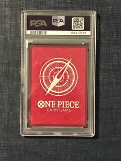 ONE PIECE OP12-LEGACY OF THE MASTER ALTERNATE ART SILVERS RAYLEIGH PSA 10 LEADER - Image 2