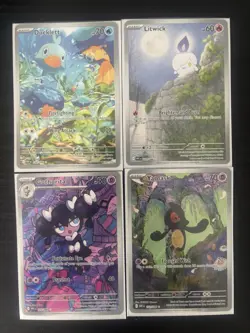 Pokemon S&V White Flare IR UR Pokeball Lot 27 Cards - Image 1