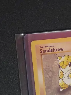 Sandshrew Pokemon Card 1st Edition Shadowless Base Set 62/102 M/Nm - Image 3