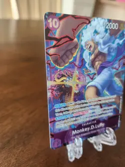 Monkey.D.Luffy OP05-119 2nd Anniversary Set Promo Card - Image 2