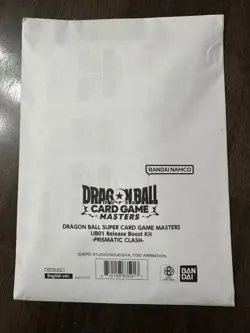 Dragon Ball Super Card Game Masters UB01 Prismatic Clash Boost Kit English NEW - Image 1