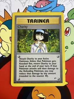 Charity - 99/132 - Pokemon Gym Heroes Unlimited Rare Card WOTC - LP - Image 1