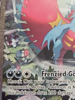 Pokemon TCG Paradox Rift Roaring Moon EX SIR Holo Card 251/182 - Image 3