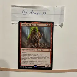 Ilharg, the Raze-Boar War of the Spark Regular Card, Near Mint Condition, MTG - Image 1