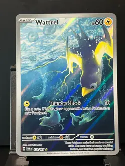 Wattrel 178/167 Sv06: Twilight Masquerade Holo Illustration Rare Pokemon Card - Image 1