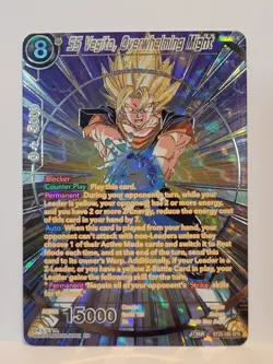 Dragon Ball Super Card Game - BT20-099 SPR - SS Vegito, Overwhelming Might *NM* - Image 1