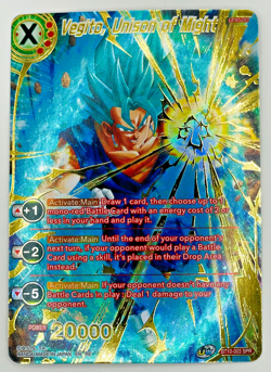 Vegito Unison of Might BT10-003 SPR | 2nd Ed. | Dragon Ball Super Card Game NM - Image 1