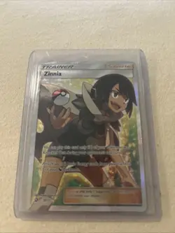 Pokemon TCG Zinnia Dragon Majesty Holo Full Art Ultra Rare Card 70/70 - Image 1