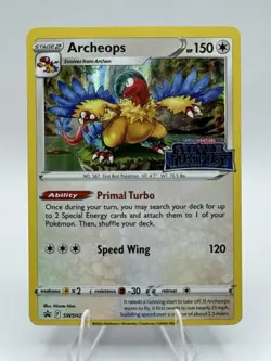 Archeops - (Prerelease) SWSH272 SWSH: Sword & Shield Promo Cards Holo stamped - Image 1