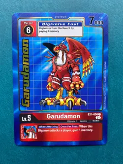 1x EX1-006 Garudamon Classic Collection Alternate Art Digimon Card Game x1 - Image 1