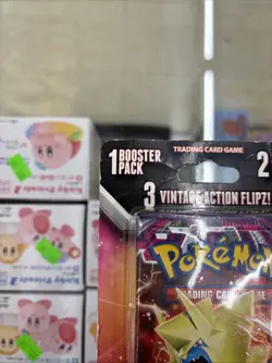 RARE - Sealed XY Phantom Forces Blister Booster Pack w/3 Action Flipz & 2 Cards - Image 2