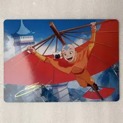 Aang, The Last Airbender Gold-Stamped MTG Art Series: Avatar: The Last Airbender - Image 1