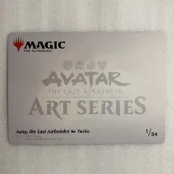 Aang, The Last Airbender Gold-Stamped MTG Art Series: Avatar: The Last Airbender - Image 2