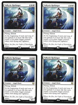 Magic The Gathering MTG - Kaldheim KHM 2021 - #374 Valkyrie Harbinger NM x4 - Image 1
