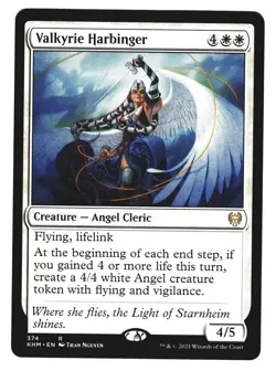 Magic The Gathering MTG - Kaldheim KHM 2021 - #374 Valkyrie Harbinger NM x4 - Image 4
