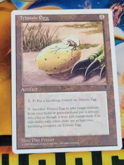 C789 MAGIC MTG CHRONICLES TRIASSIC EGG NM RARE - Image 1