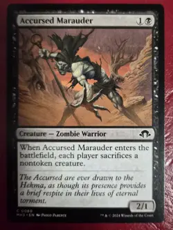 Accursed Marauder Modern Horizons 3 Regular - Image 1