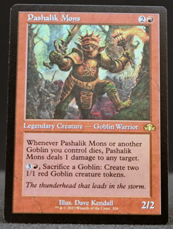 Pashalik Mons – Retro Frame – Dominaria Remastered – MTG Rare #328 – Non-Foil - Image 1