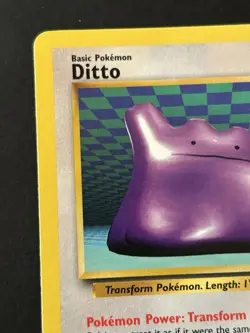 Pokemon TCG Ditto 18/62 Fossil 50 HP Rare LP - Image 4