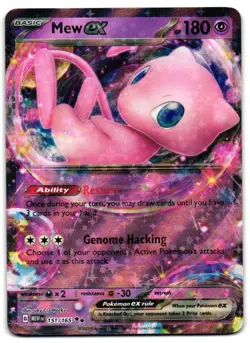 Mew ex 151/165 - 151 Double Rare Pokemon TCG - LP Card - Image 1