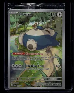 Pokemon TCG Snorlax 051 Scarlet & Violet Promo Sealed NM (D) - Image 1