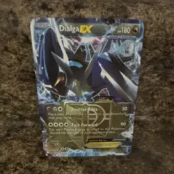 Pokemon Dialga EX Team Plasma Basic Holo Dragon 180HP 50/90 English TCG Card - Image 1