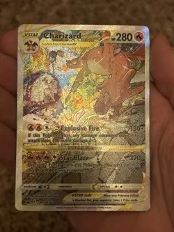 Pokemon Charizard VSTAR SWSH262 SWSH: Sword & Shield Black Star Promo Holo - Image 2