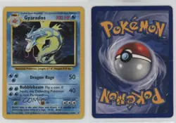 Gyarados Holo Pokemon Base Set #6 1999 - Image 3