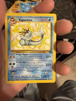 Pokemon TCG Vaporeon 28/64 Jungle Set Non-Holo Rare, Unlimited - Image 1