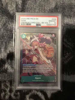 2024 Nami (Premium Collection Best Selection Vol. 1) OP02-036 One Piece PSA 10 - Image 1
