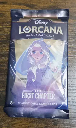 1x Disney Lorcana TCG The First Chapter Sealed Booster Pack - RANDOM ART - Image 1