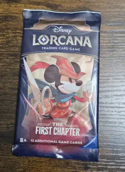 1x Disney Lorcana TCG The First Chapter Sealed Booster Pack - RANDOM ART - Image 2
