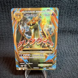 Pokemon M Charizard EX 101/108 Evolutions Ultra Rare Mega Holo 220 HP Card - Image 1
