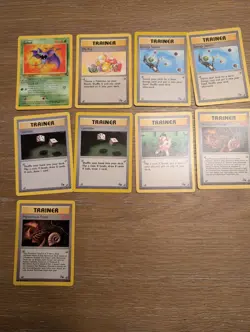Pokemon Fossil Lot 57 Vintage WOTC Cards Muk Holo Gengar Lapras - Image 4
