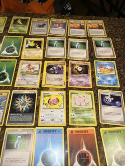 Vintage Bulk Base Cards Pokemon 145 Card Pokemon Cards Near Mint - Image 2
