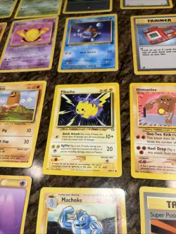 Vintage Bulk Base Cards Pokemon 145 Card Pokemon Cards Near Mint - Image 3