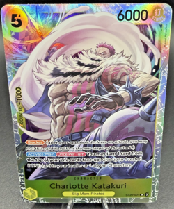 Charlotte Katakuri ST20-001 SR Yellow Charlotte Katakuri One Piece cards game - Image 1
