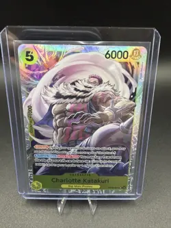Charlotte Katakuri ST20-001 SR Yellow Charlotte Katakuri One Piece cards game - Image 2