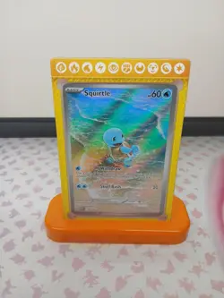 Squirtle 170/165 Scarlet & Violet 151 Illustration Rare HOLO Pokemon Card NM - Image 1