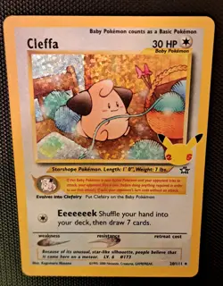 Cleffa 20/111 Pokemon Celebrations: Classic Card Collection English Holo NM/LP - Image 1