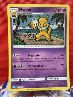 Hypno 012/034 CLB Holo Pokemon Card Classic Collection English NM #591 - Image 1