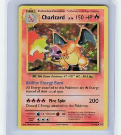 CHARIZARD Pokemon Card 11/108 2016 Evolutions HOLO Near Mint - Image 1