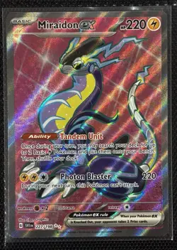 Miraidon EX 227/198 Pokemon SV01: Scarlet & Violet Base Set Card - Image 1