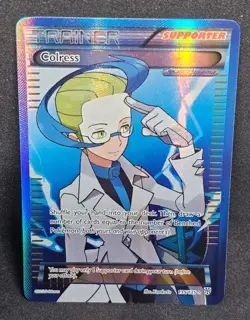 Pokemon Colress Team Plasma Full Art Holo Card Plasma Storm 135/135 LP/EXC - Image 1